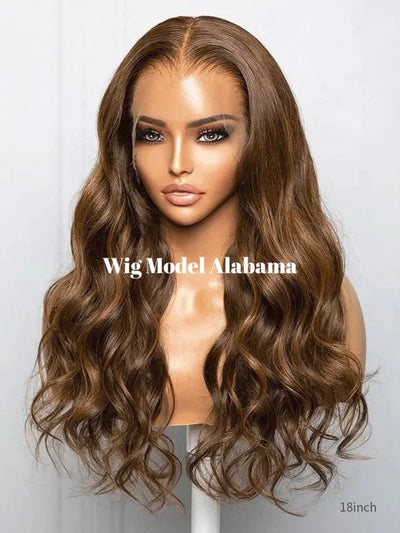 Wig Model Alabama - Medical Wigs Femperial - Affordable lace front caramel brown wig