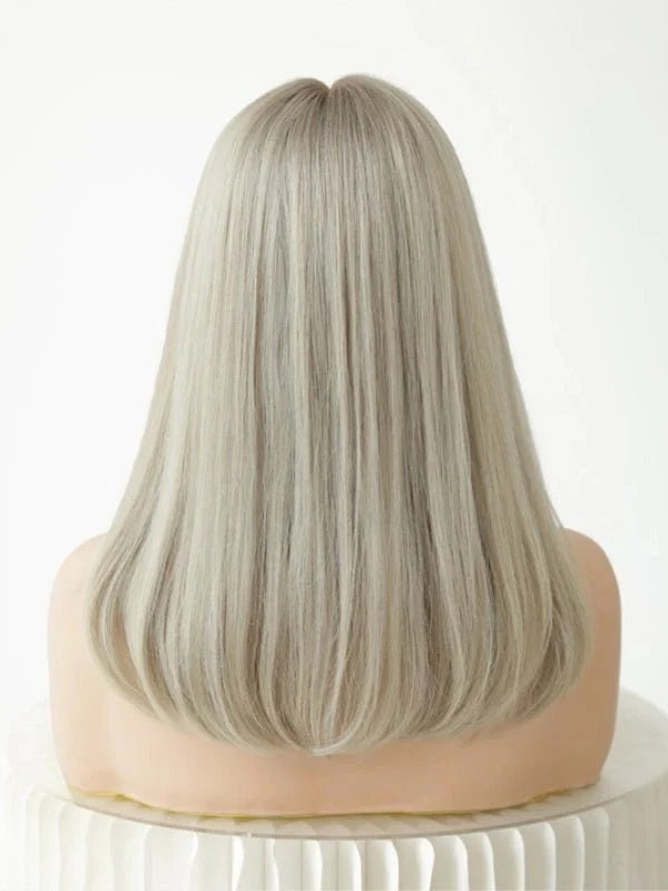 Cool Blond Low Density Textured Wig