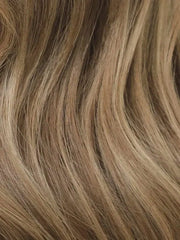 Latte Caramel Brown Balayage With Honey Blond Highlights Wig Model Georgia