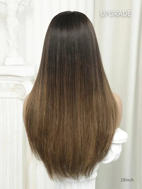 Femperial Medical Wigs Long Warm Brunette Wig Model Idaho