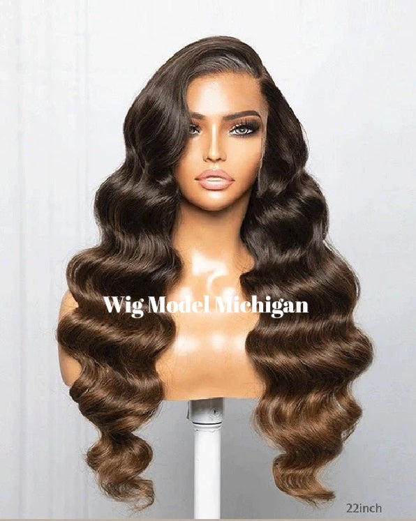 Wig Model Michigan - Medical Wigs Femperial - Curly Brown Wig