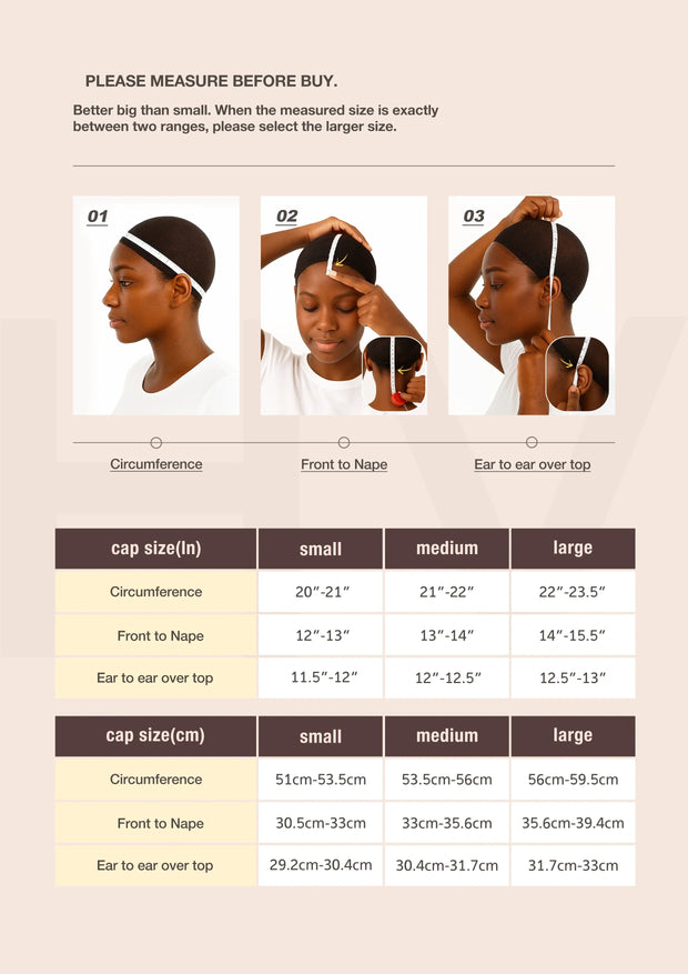 Wavy Caramel Brown Wig Model Alabama