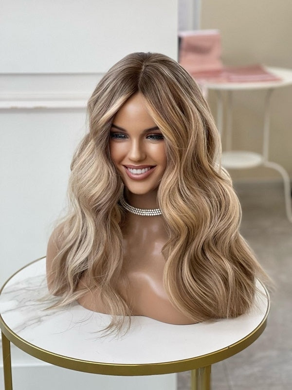 Haarteil Balayage Warmer Ton 2405