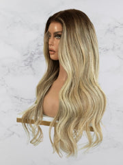 Warm Honey Blond Lace Frontal Wig New Mexico