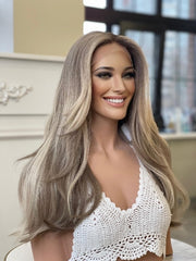 Wigs 2424 Cool Tone - Medical Wigs Femperial - long wavy balayage wig with lace front 2424 